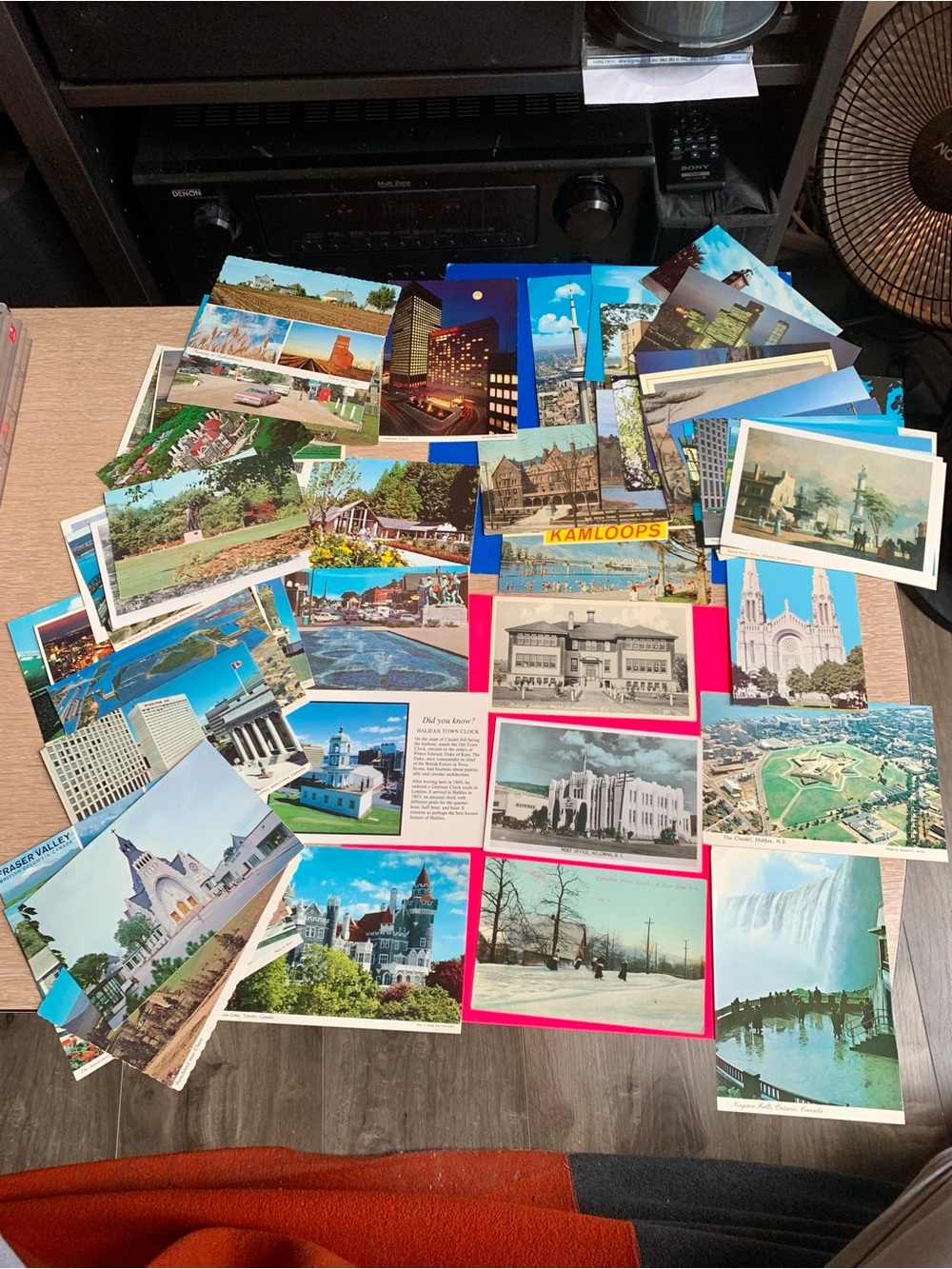 60 Vintage Canada Postcards